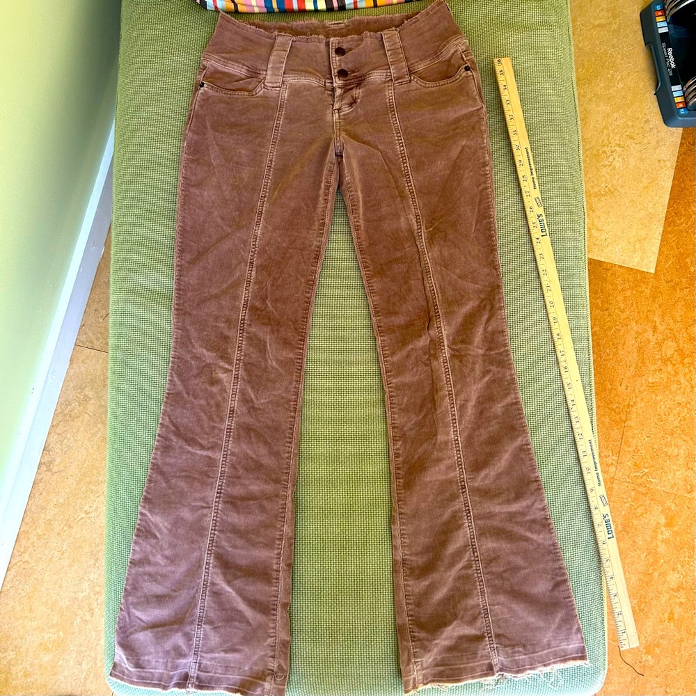 Bella Dahl Anthropologie Micro- Corduroy Pants